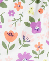 3-Piece Floral Little Short Set