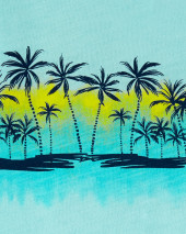 Oshkosh Palm Tree Pocket Tee