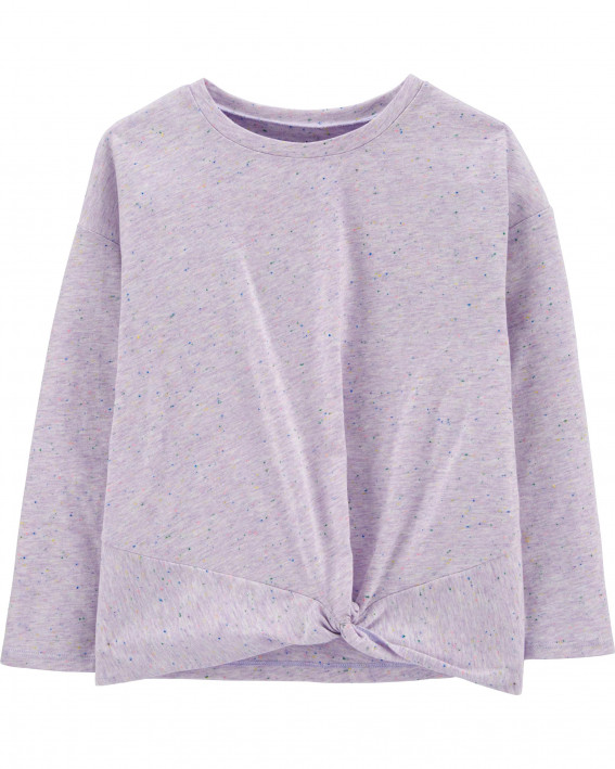 Long-Sleeve Twist Top