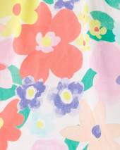 Floral Poplin Top