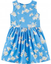 Floral Sateen Dress