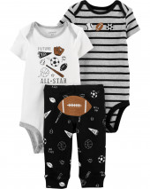 3-Piece Football Little Character Set