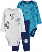 3-Piece Dog Little Character Set