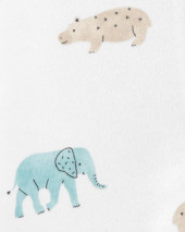 Animal 2-Way Zip Cotton Sleep & Play