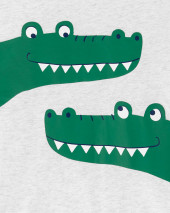 2-Piece Alligator Tee & Short Set