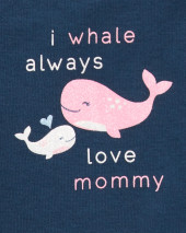 3-Piece Whale Little Short Set
