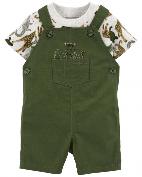 2-Piece Tiger Tee & Shortall Set