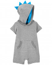 Dinosaur Hooded Romper
