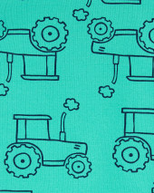 4-Piece Tractor 100% Snug Fit Cotton PJs