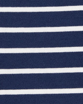 2-Piece Striped Tee & Bear Shortalls Set