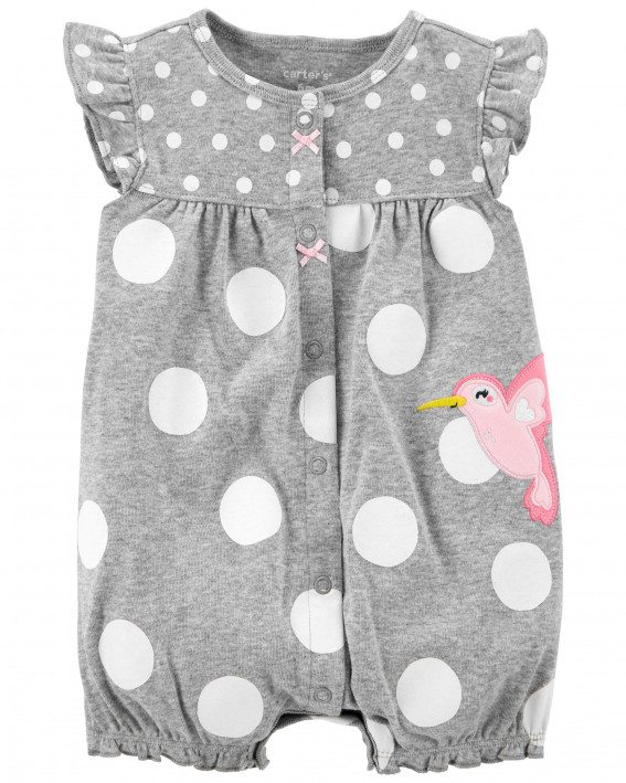 Bird Snap-Up Romper