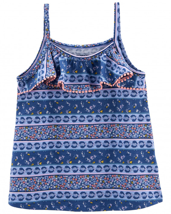 Ruffle Pom Pom Tank