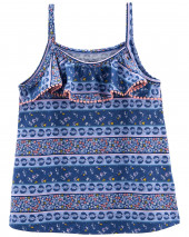 Ruffle Pom Pom Tank