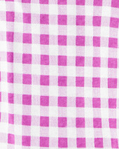 Ruffle Gingham Jersey Sunsuit