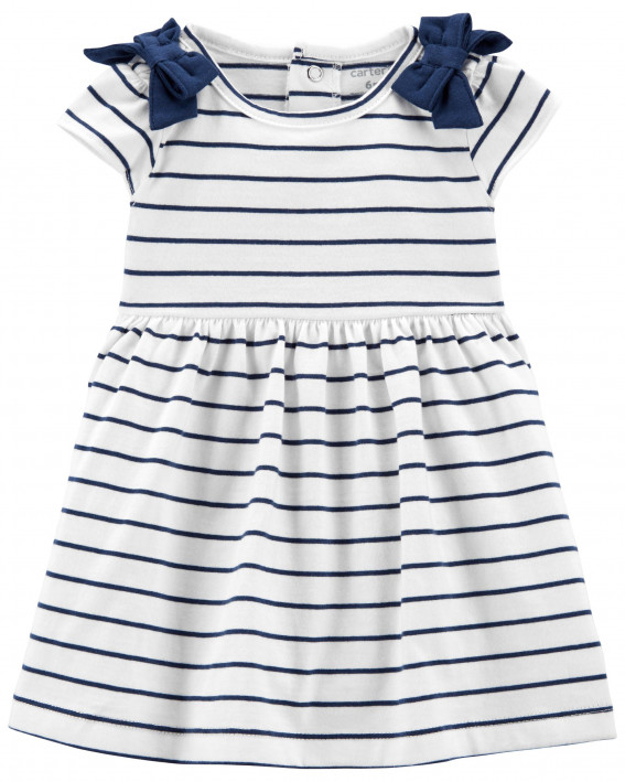 Striped Jersey Dress