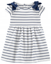 Striped Jersey Dress