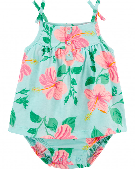 Floral Tank Sunsuit