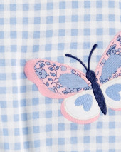 Butterfly Cotton Romper