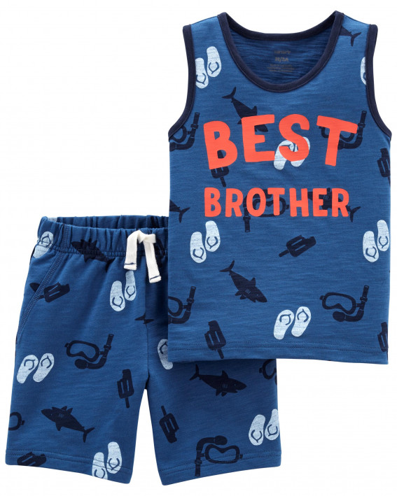 2-Piece Brother Tank & Short Set