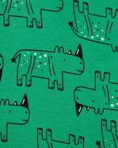 4-Piece Safari 100% Snug Fit Cotton PJs