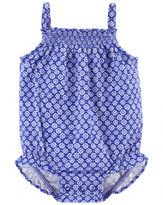 Ruffle Tank Romper