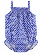 Ruffle Tank Romper