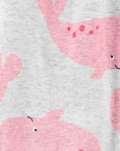 Whale Snap-Up Romper