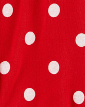 Polka Dot Snap-Up Romper