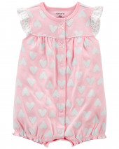 Ürək Snap-Up Romper
