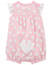 Ürək Snap-Up Romper