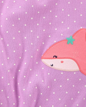 Shark Snap-Up Romper