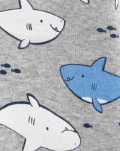 Whale Snap-Up Romper