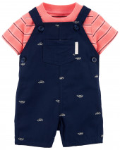 2-Piece Car Tee & Shortall Set