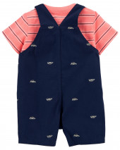 2-Piece Car Tee & Shortall Set
