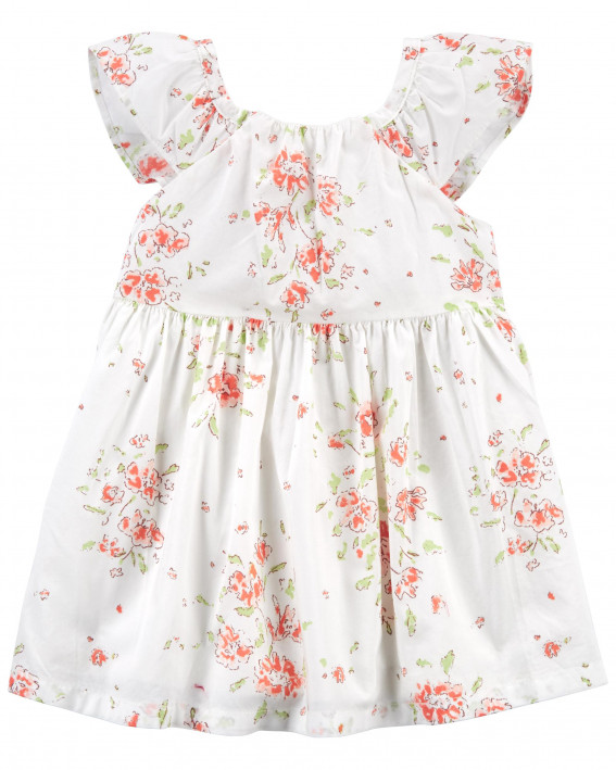 Floral Flutter Dress