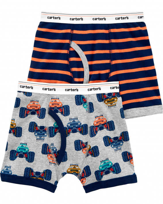 2-Pack Cotton Boxer Briefs