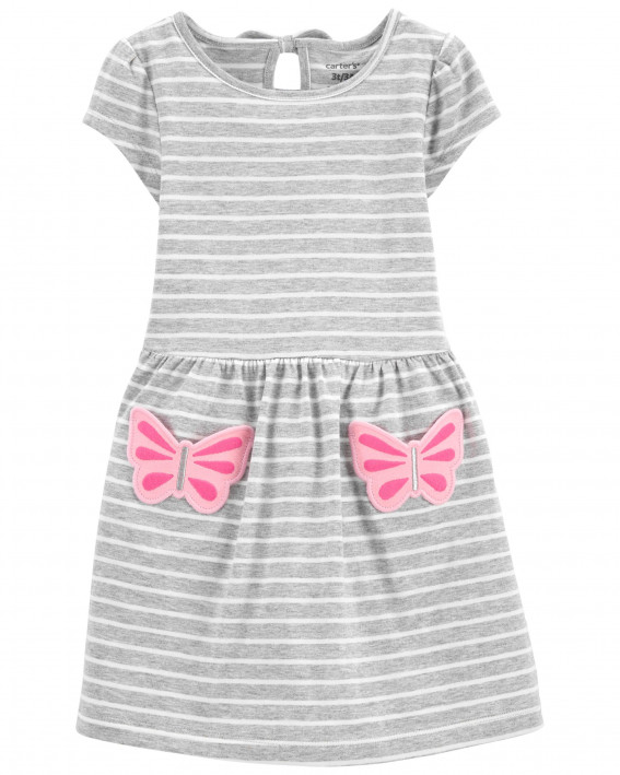 Butterfly Pocket Dress