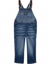 Stretch Denim Overalls
