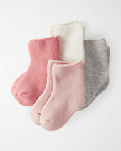 4-Pack Organic Cotton Terry Socks