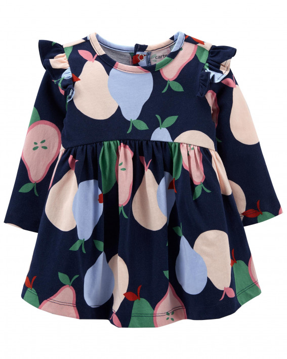 Pear Jersey Dress