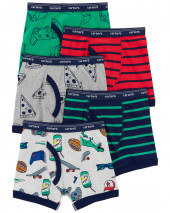 Комплект из 5 хлопковых трусов-боксеров 5-Pack Cotton Boxer Briefs