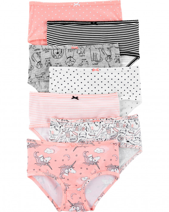 7-Pack Unicorn Stretch Cotton Undies