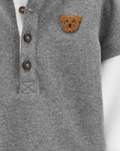 2-Piece Polar Bear Bodysuit Pant Set