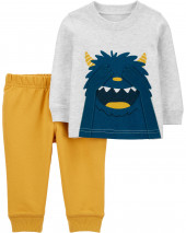 2-Piece Monster French Terry Pullover & Pant Set