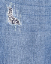 Rip-&-Repair Girlfriend Overalls