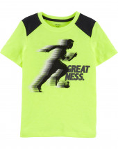 Neon Sport Jersey Tee
