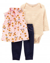 3-Piece Little Vest Set