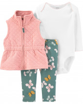 3-Piece Little Vest Set