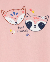 2-Piece Fox Bodysuit Pant Set