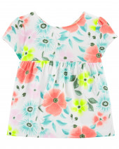 Floral Jersey Top